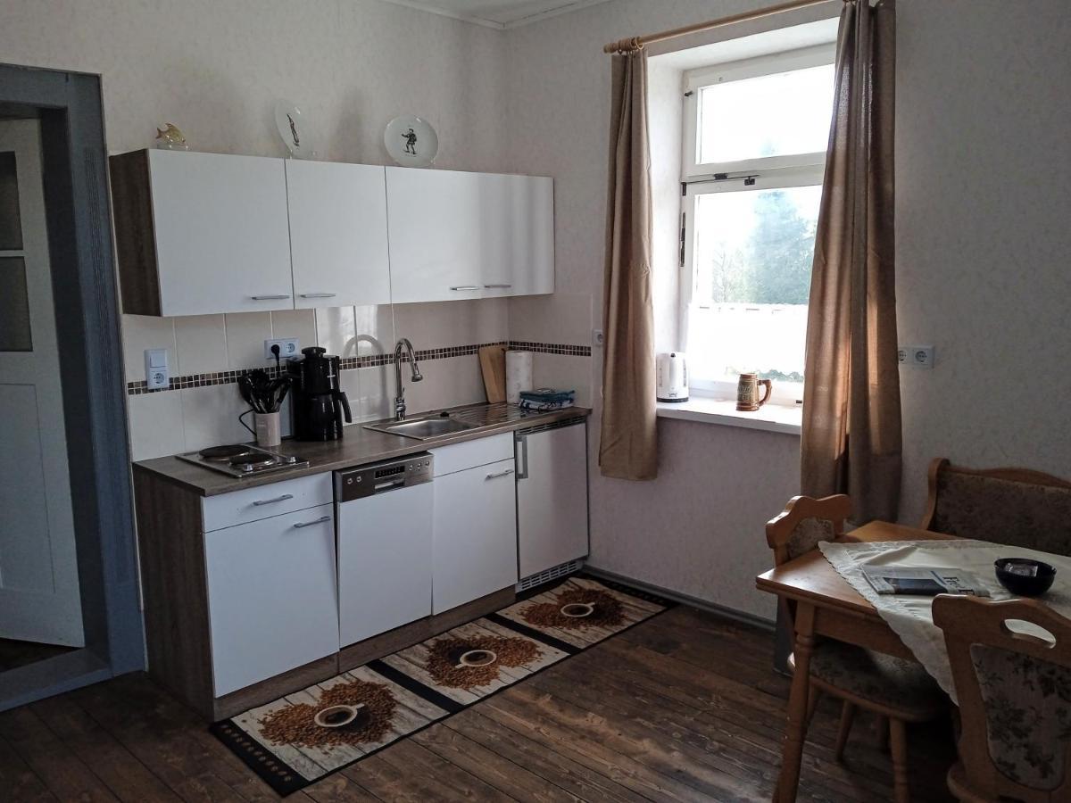 Ok Ferien - Altes Bahnhaus Apartman Muldenhammer Kültér fotó