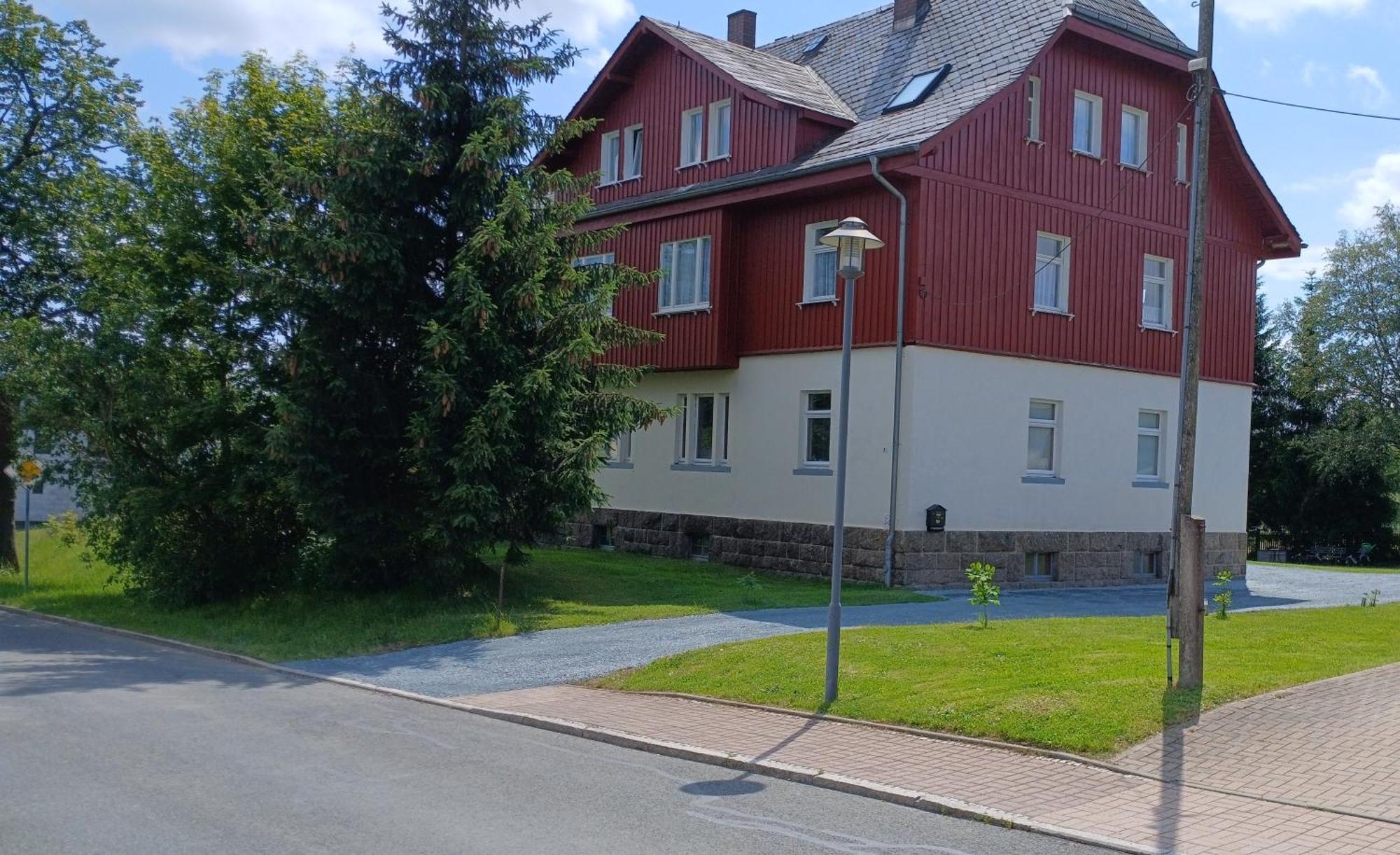 Ok Ferien - Altes Bahnhaus Apartman Muldenhammer Kültér fotó